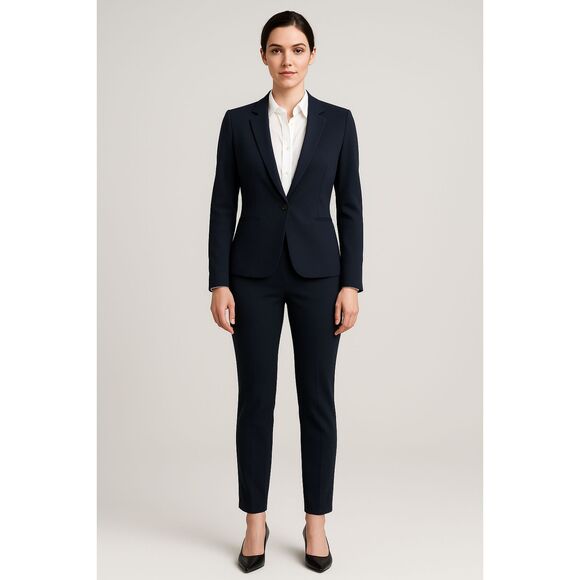 M.M. LAFLEUR New York Black Pull Up Pants Trousers   Women's Size 0 - Picture 1 of 8